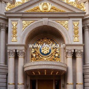 Hotel Main Gate Design for Boutique Hotels No-7829