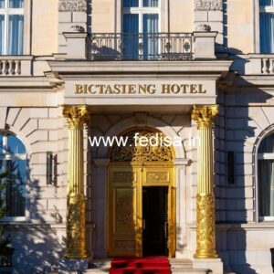 Premium Entrance Gate Design for Hotels and Resorts No-7830