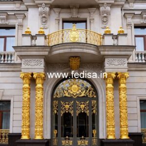 Hotel Entrance Gate Design for Modern Commercial Spaces No-7845