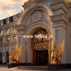 Unique Hotel Entrance Gate Design Inspiration No-7848