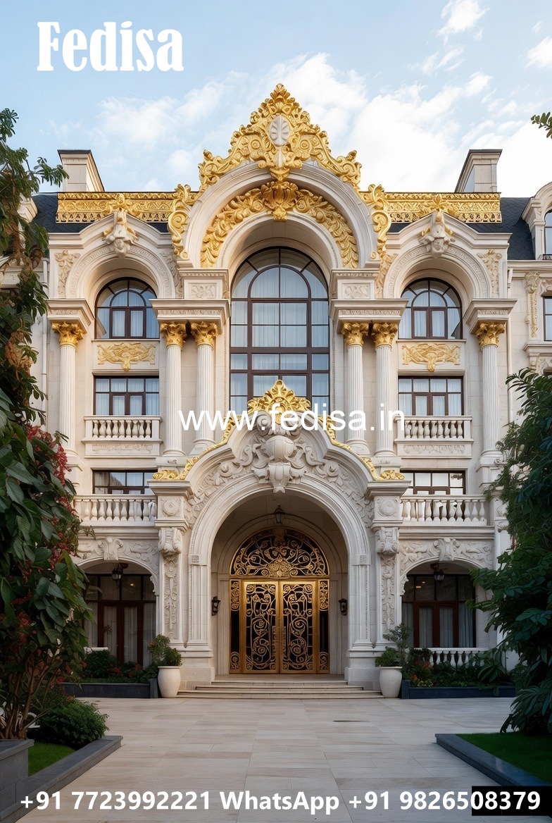Hotel Front Entrance Design with Luxury Gate Style No-7850
