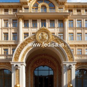 Hotel Entryway Gate Design for Premium Resorts No-7857