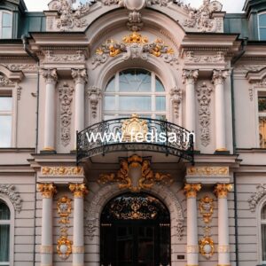 Hotel Main Gate Design with Premium Look No-7867