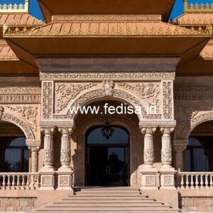 Hotel Main Entry Gate Design with Luxury Style No-7885