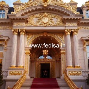 Hotel Entrance Gate Design with Premium Exterior Finish No-7897