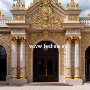 Elegant Hotel Front Gate Design with Modern Look No-7898