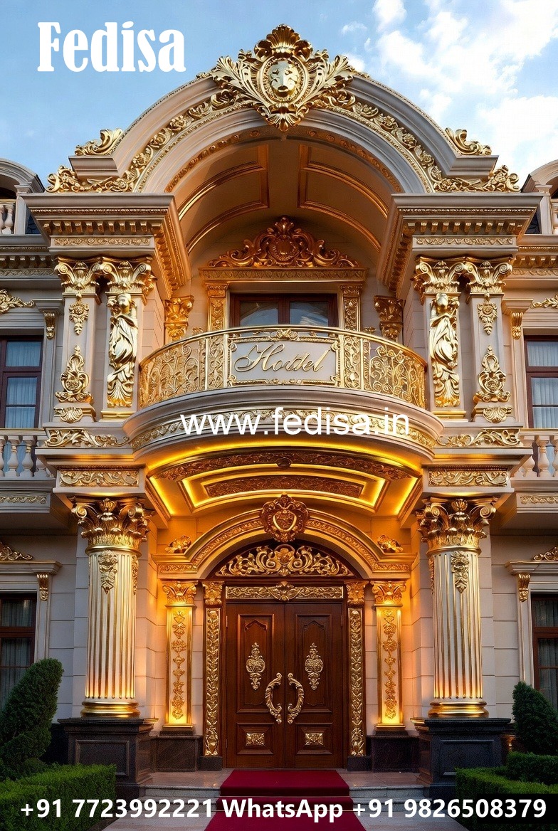 Grand Luxury Hotel Entrance Gate Design Inspiration No-7899