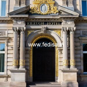 Elegant Hotel Exterior Elevation Design Concepts No-7906