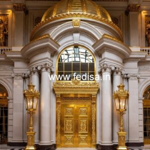 Hotel Elevation Design with Modern Facade Style No-7908