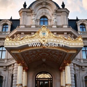 Modern Hotel Exterior Elevation Design Trends No-7923