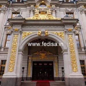 Elegant Resort Hotel Elevation Design Inspiration No-7930