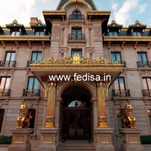 Beautiful Hotel Facade Design for Resorts No-7935
