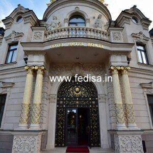 Stylish Hotel Front Architecture Design Ideas No-7937