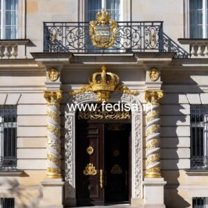 Luxury Resort Front Elevation Design Concepts No-7942