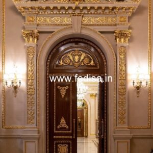 Grand Luxury Hotel Front Elevation Design No-7945