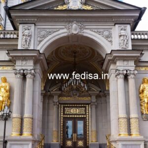 Premium Hotel Exterior Elevation for Urban Projects No-7959