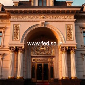 Modern Hotel Elevation Ideas No-8002