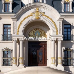 Elegant Hotel Exterior Design No-8004