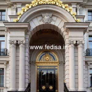 Hotel Entrance Elevation No-8019
