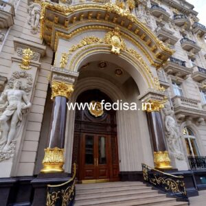 Elegant Building Elevation No-8089