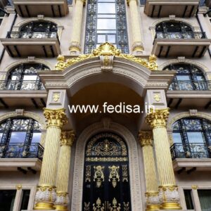 Luxury Front Elevation No-8200
