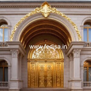 Luxury Hotel Front Elevation Design Concepts No-8205