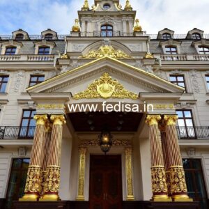 Stylish Luxury Hotel Front Architecture No-8237