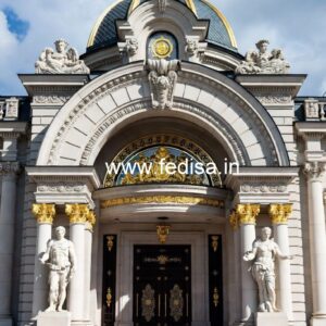 Contemporary Luxury Hotel Exterior Facade No-8247