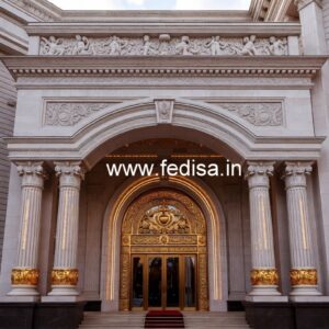 Luxury Hotel Exterior with LED Lighting No-8256