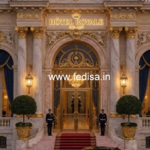 Luxury Hotel Exterior for Urban Architecture No-8262