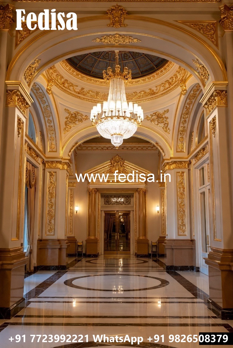 Luxury Hotel Elevation with Decorative Facade No-8267
