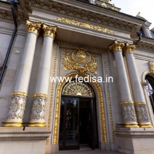 Luxury Hotel Exterior Design with Balcony No-8271