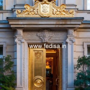 Luxury Hotel Exterior with Minimalist Style No-8296