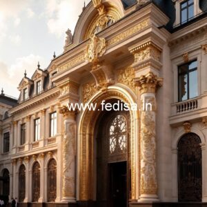 Premium Hotel Exterior with Elegant Finish No-8305