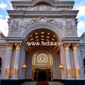 Luxury Resort Front Elevation Design Trends No-8330