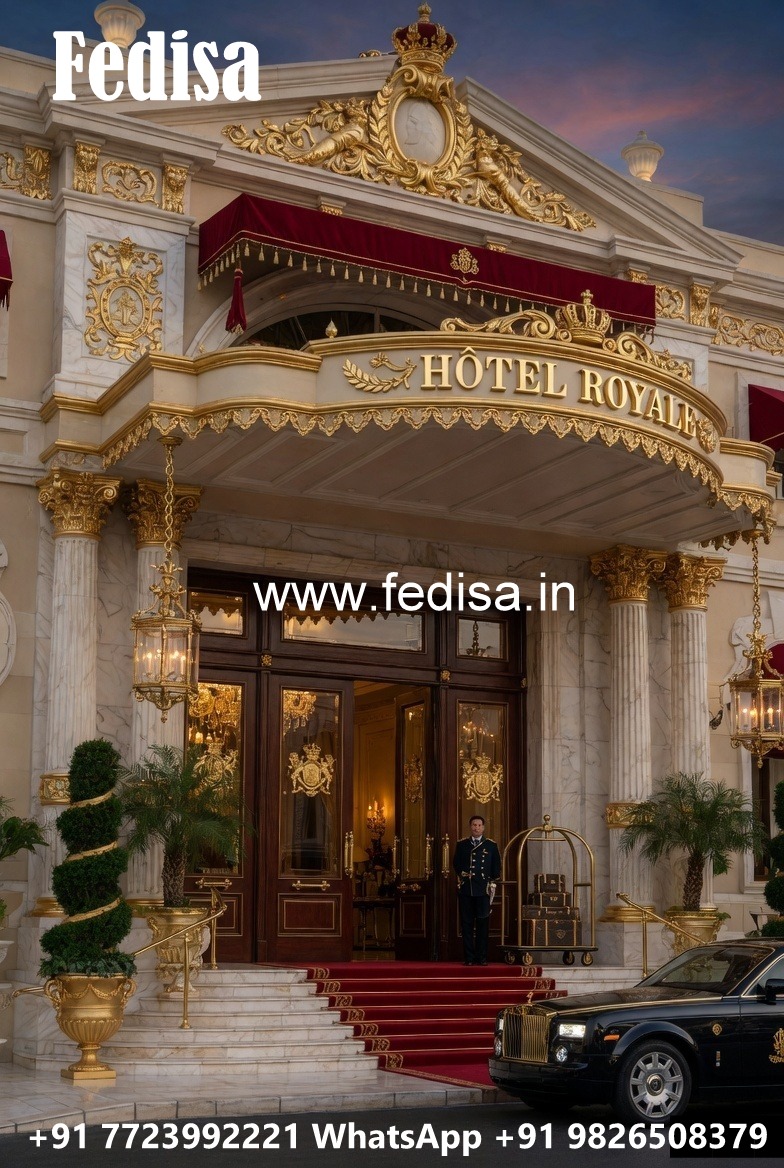 Luxury Hotel Exterior Design for Urban Resorts No-8337