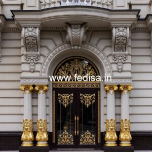 Elegant Luxury Hotel Front Facade Concepts No-8363