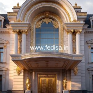 Luxury Hotel Exterior with Premium Facade Finish No-8375