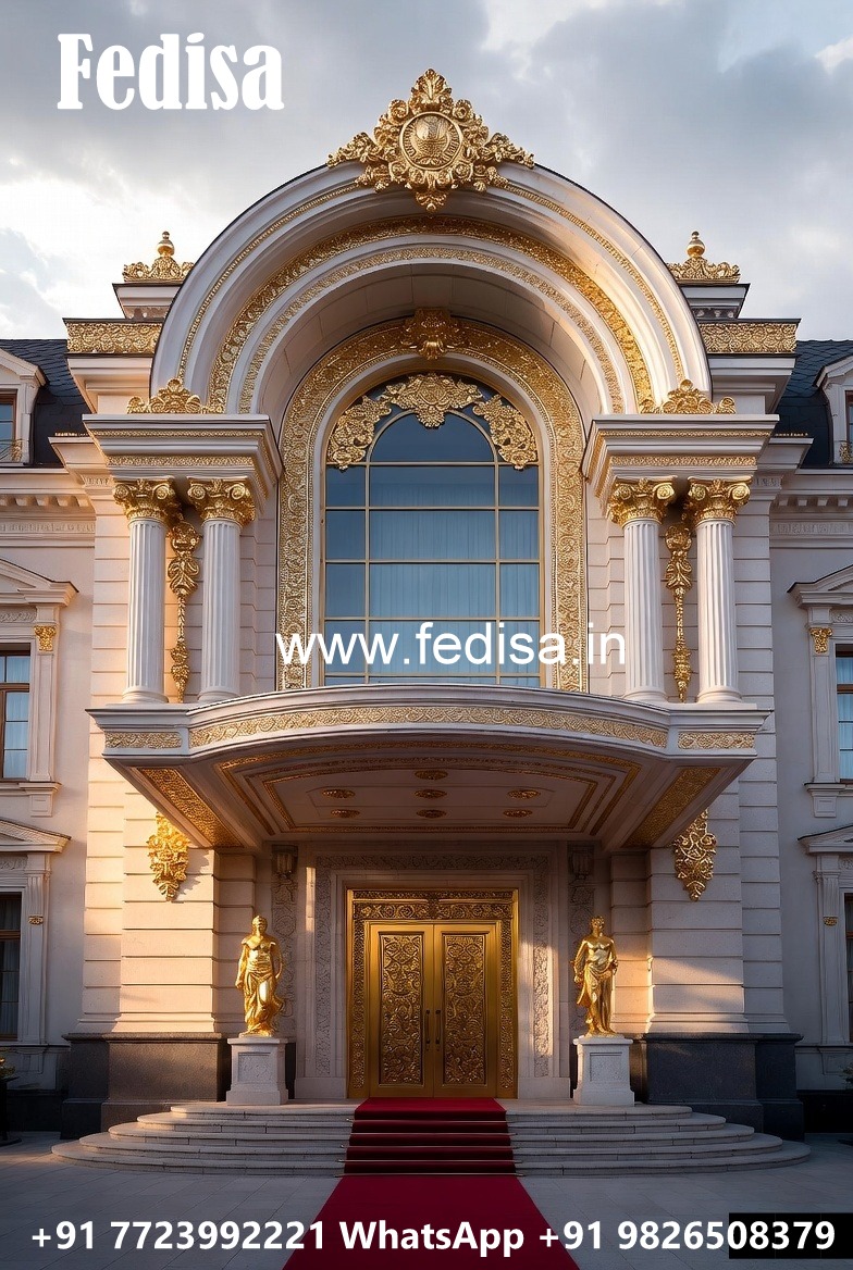 Luxury Hotel Exterior with Premium Facade Finish No-8375