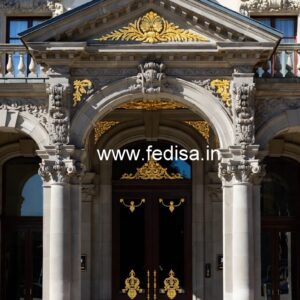 Luxury Resort Front Design with LED Lighting No-8382