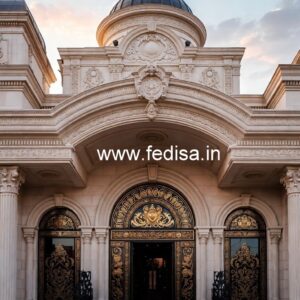 Royal Hotel Gate Design for Five Star Hotels No-8409
