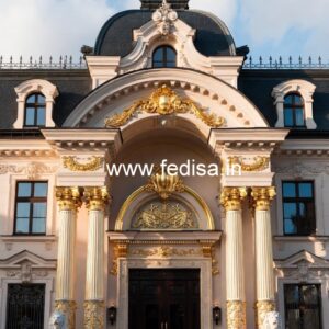 Modern Hotel Front Entrance Gate Design Concepts No-8412