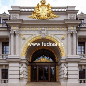 Hotel Entry Gate Design with Premium Exterior Style No-8418