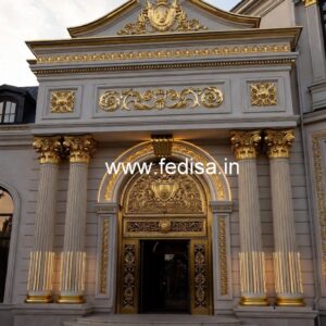 Beautiful Hotel Entrance Gate Design for Luxury Stay No-8419