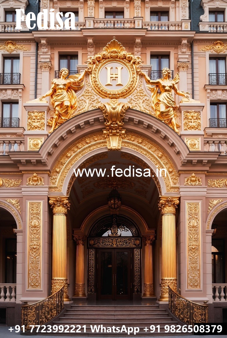 Hotel Entrance Gate Design with Contemporary Appeal No-8422
