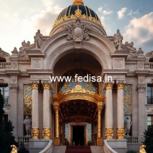 High End Hotel Main Gate Design Inspiration No-8423