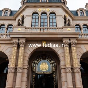 Luxury Hotel Exterior Gate Design Ideas No-8424