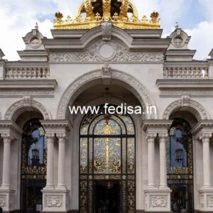 Grand Resort Entrance Gate Design with Lighting No-8427