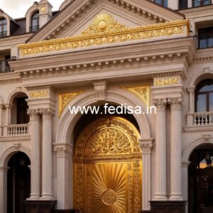 Hotel Front Gate Design for Luxury Hospitality Projects No-8434