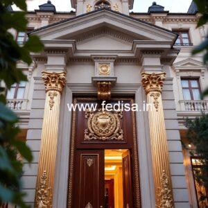 Contemporary Hotel Entry Gate Design Trends No-8435